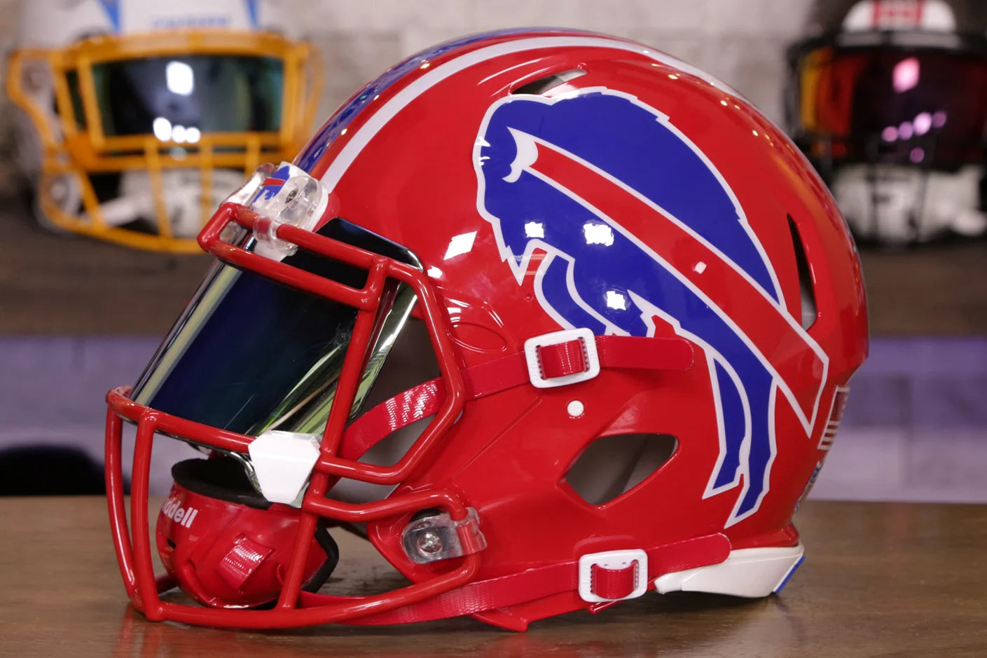 buffalo university football helmets Buffalo Bills Riddell Speed Authentic Helmet