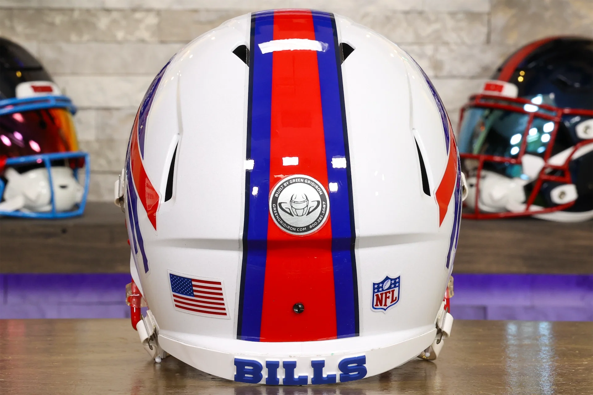 Buffalo Bills Riddell Speed Display Helmet