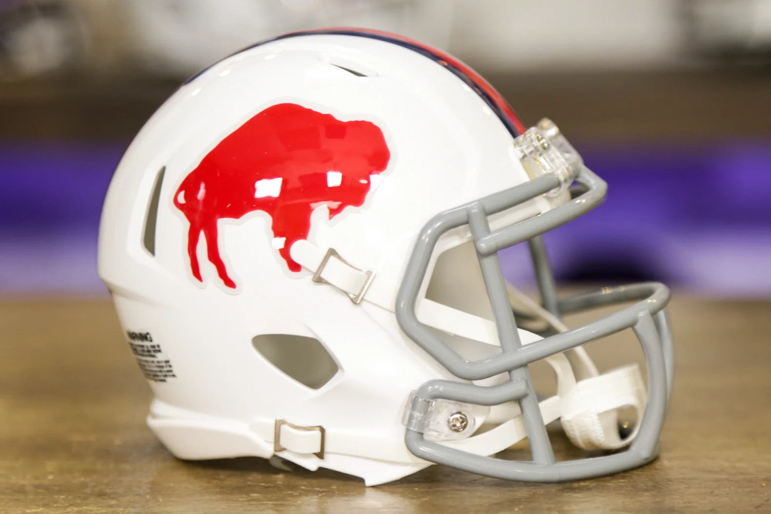 buffalo bills 1965-1973 nfl authentic throwback football helmet 1965 to 1973 Revolution Speed Mini Standing at approximately 24 cm tall BUFFALO BILLS 1965-1973 NFL Authentic