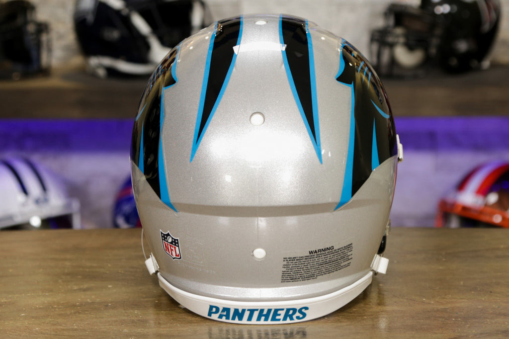 carolina panthers plush football helmet Carolina Panthers Riddell Speed Authentic Helmet – Green Gridiron, Inc
