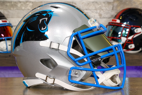 Carolina Panthers Riddell Speed Display Helmet - GG Edition