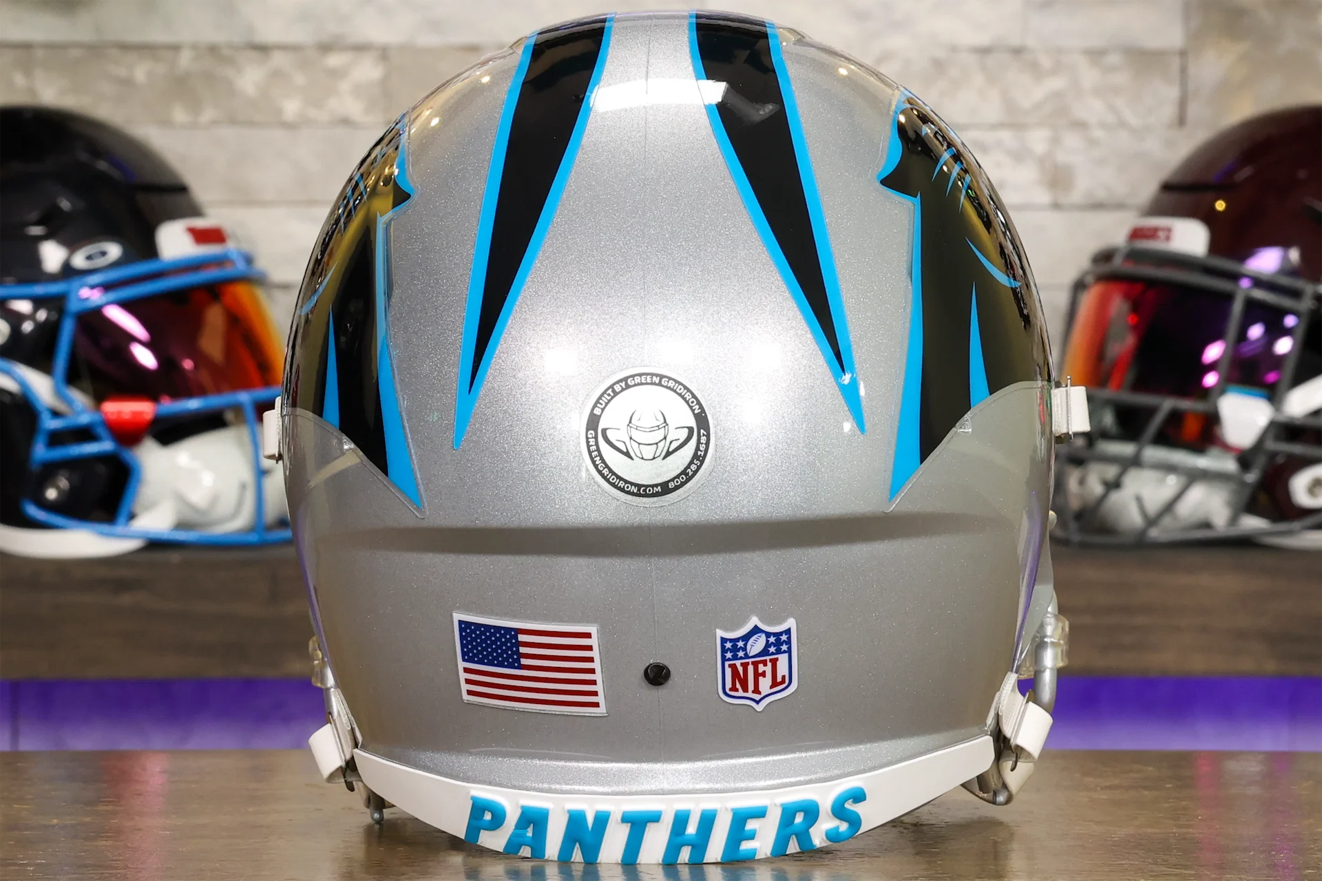 carolina panthers replica football helmet Carolina Panthers Riddell Speed Display Helmet