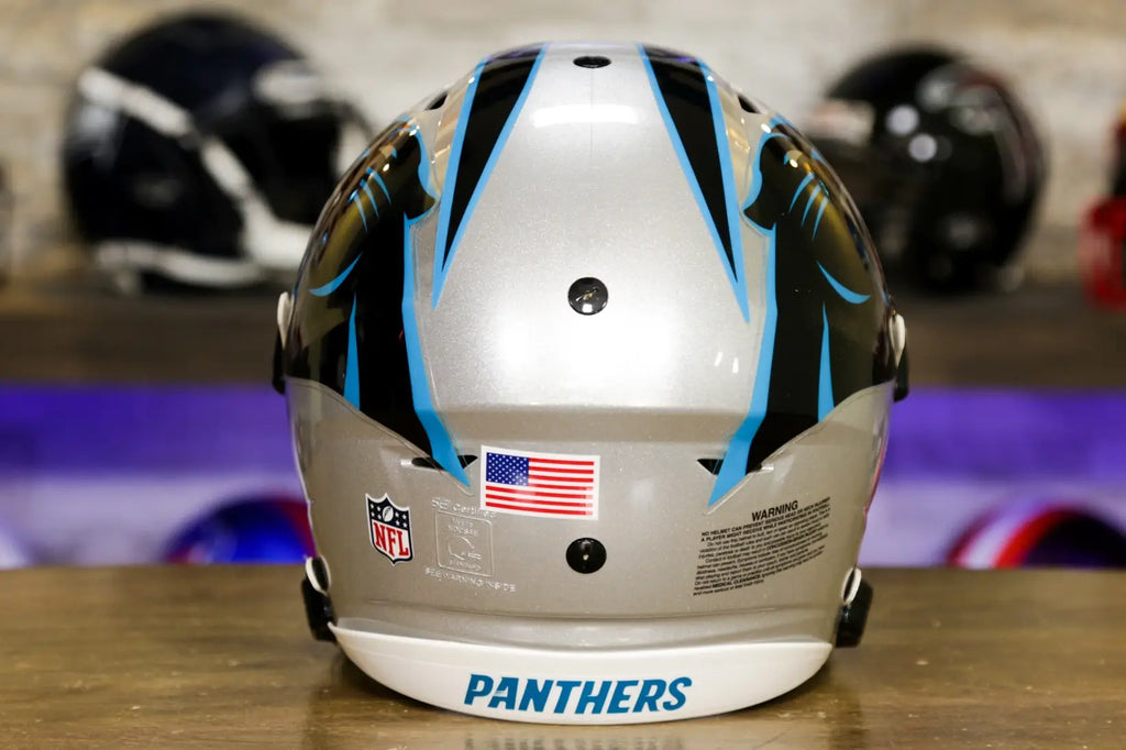 carolina panthers speedflex helmet Carolina Panthers Helmet Riddell Authentic Full Size SpeedFlex Style