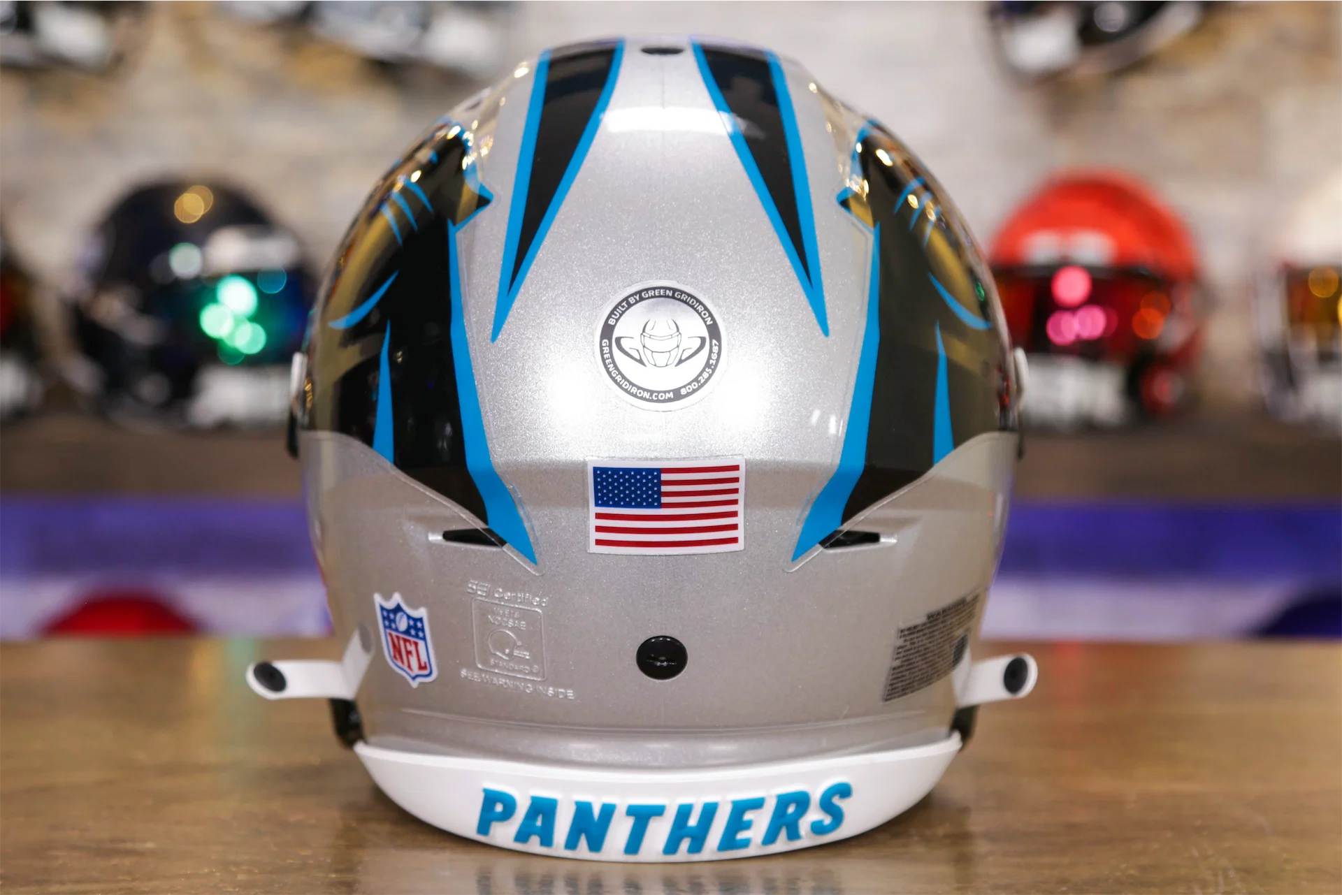 carolina panthers motorcycle helmet Carolina Panthers Riddell SpeedFlex Helmet