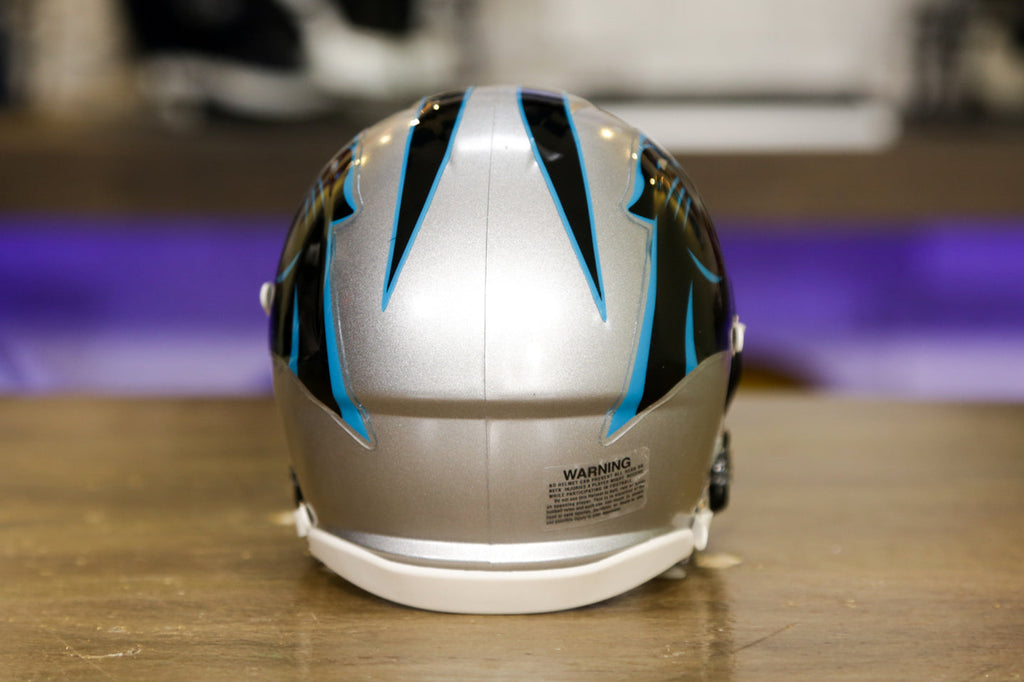 carolina panthers mini football helmet with case Riddell Speed Mini Helmet: Carolina Panthers