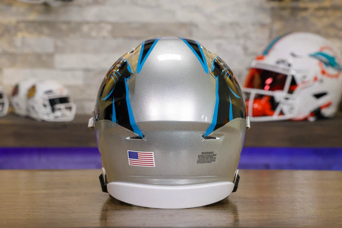 carolina panthers speedflex helmet Carolina Panthers Riddell SpeedFlex Mid-Size Helmet – Green Gridiron, Inc