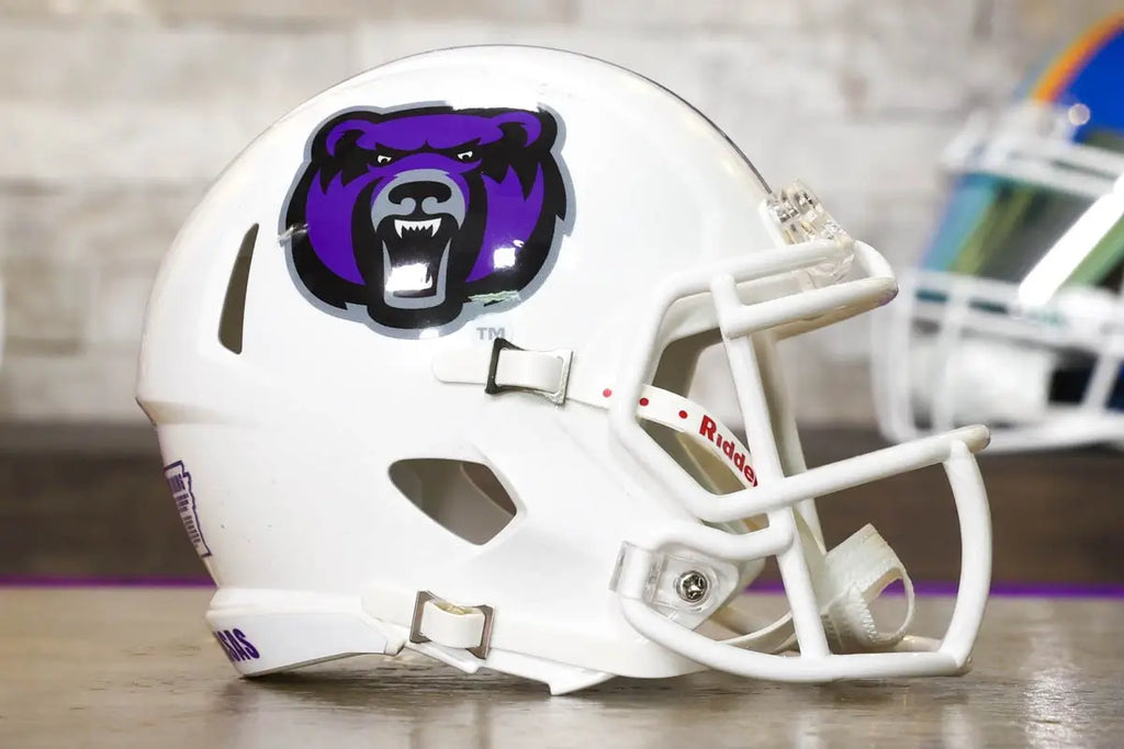 Central Arkansas Bears Speed Mini Helmet – Green Gridiron, Inc