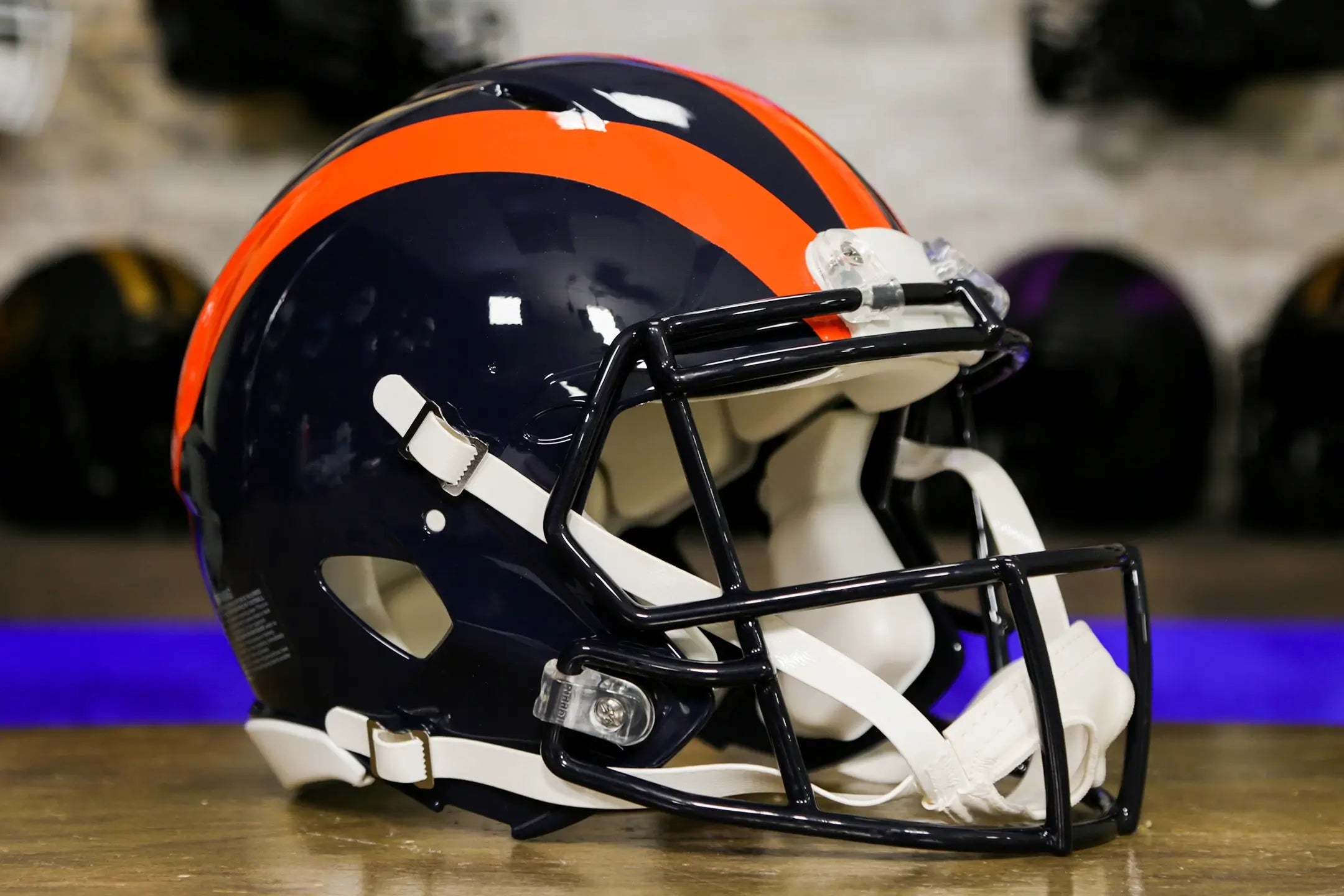 cool football helmets bears Chicago Bears Riddell Speed Authentic Helmet