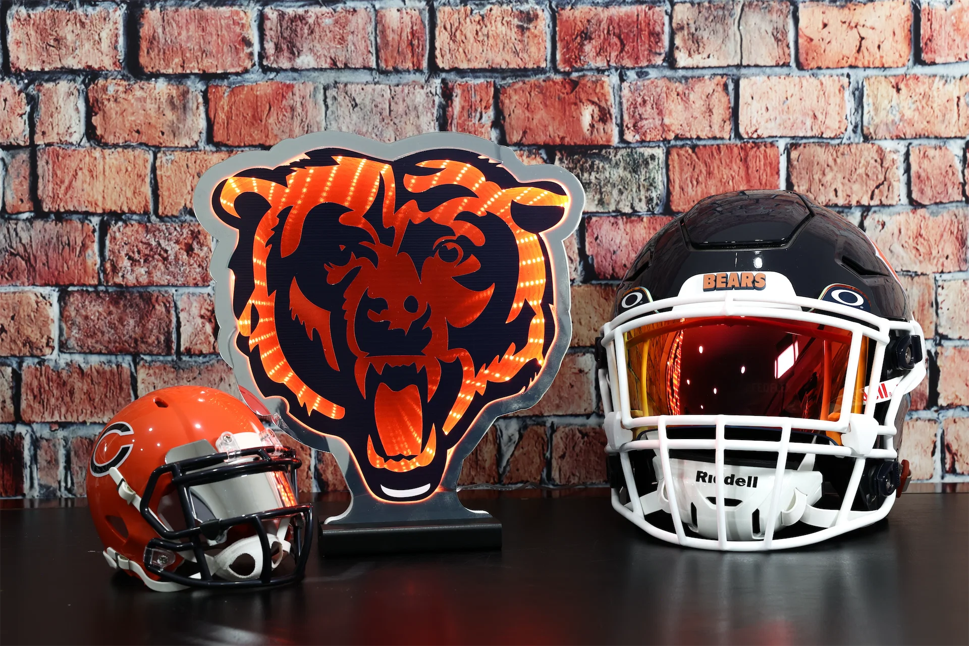 Chicago Bears LED Infinity Logo Light