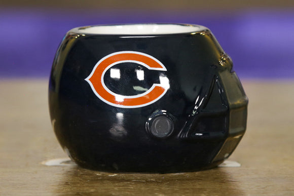 Chicago Bears - Ceramic Helmet Caddy