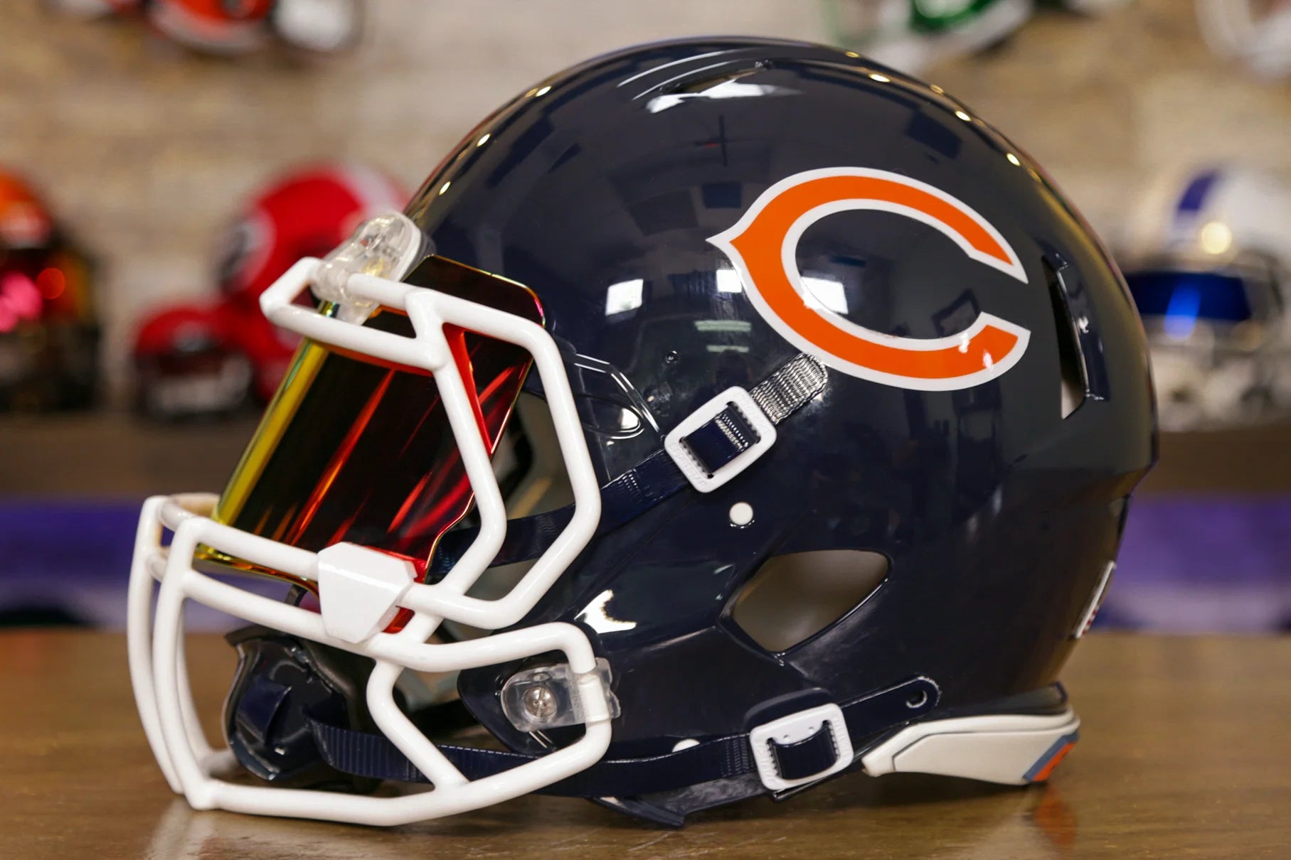Chicago Bears Riddell Speed Authentic Helmet