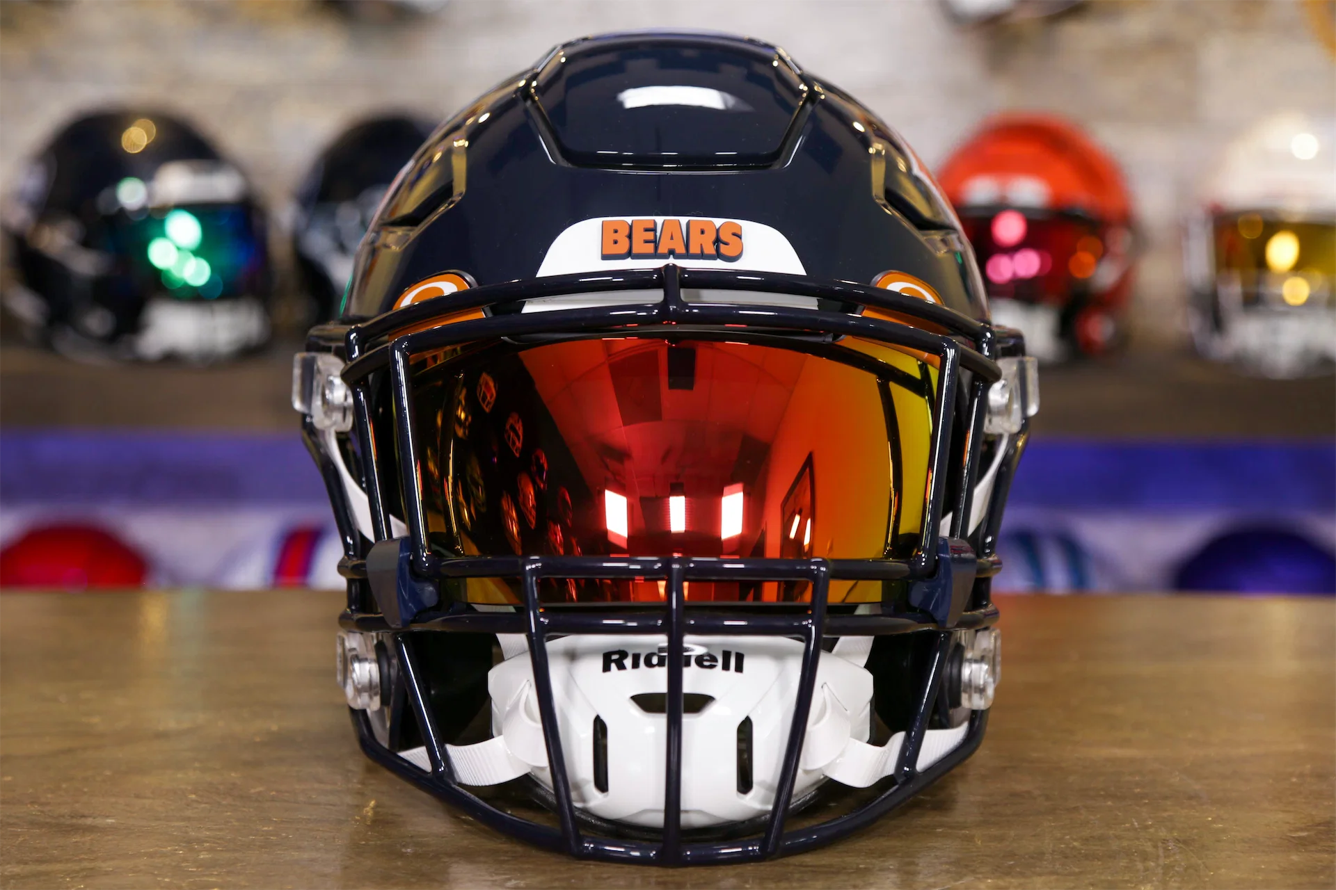Chicago Bears Riddell SpeedFlex Helmet - GG Edition 00352 – Green
