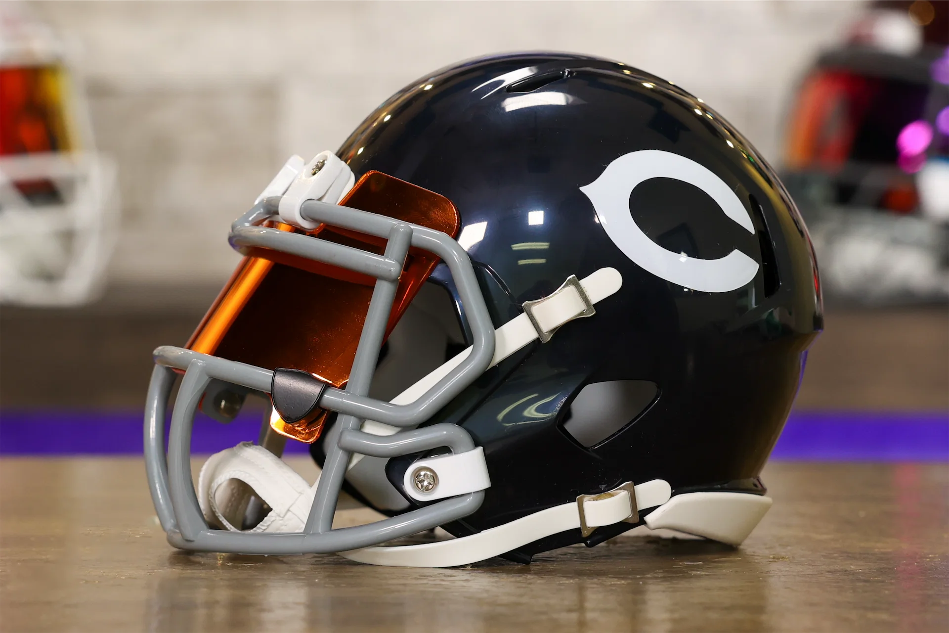 Chicago Bears Riddell Speed Mini Helmet