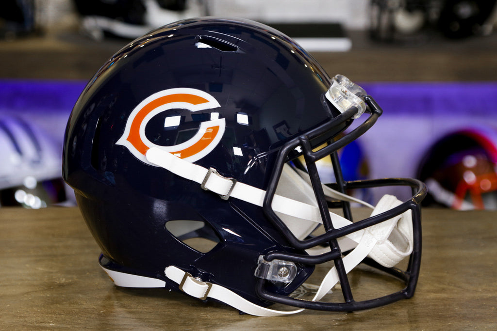 Chicago Bears Riddell Speed Display Helmet – Green Gridiron, Inc