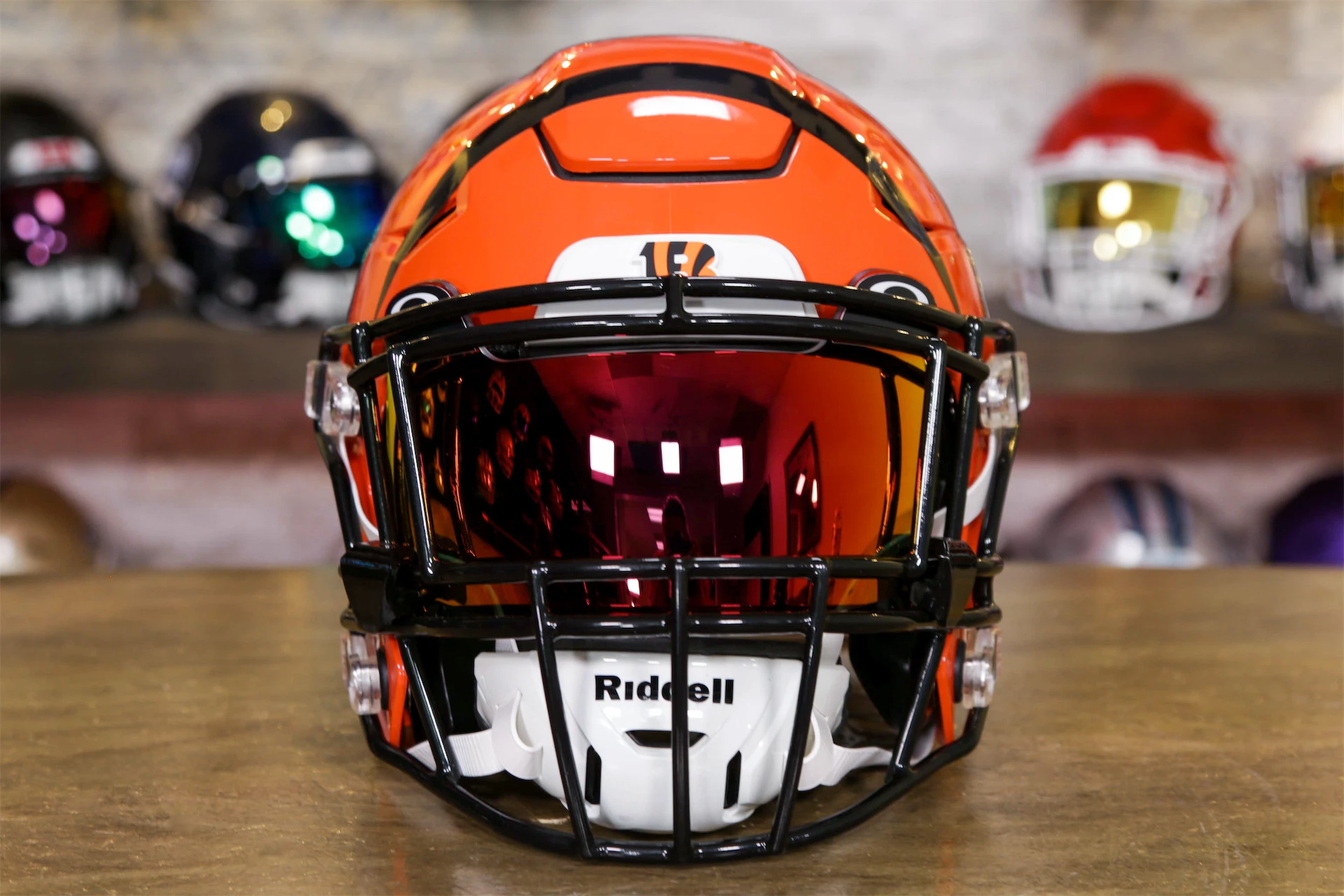 bengals speedflex helmet Ja'Marr Chase Autographed "24 Triple Crown" B Super Sports Center have collectible for Bengals fans and autograph seekers Chase Brown Autographed Cincinnati Bengals