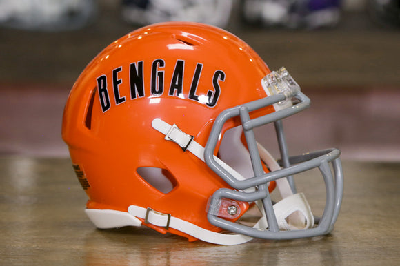 Cincinnati Bengals Riddell Speed Mini Helmet - 1968-1979 Throwback