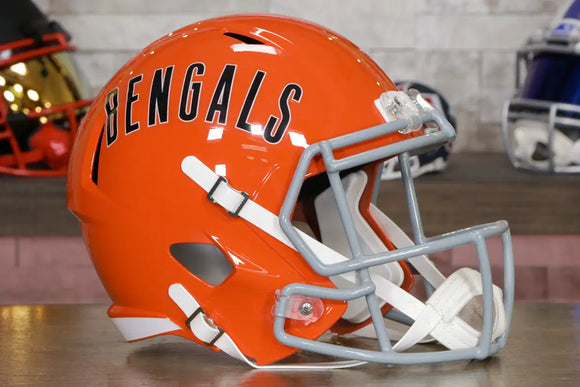 Cincinnati Bengals Riddell Speed Display Helmet Throwback 1968-1979