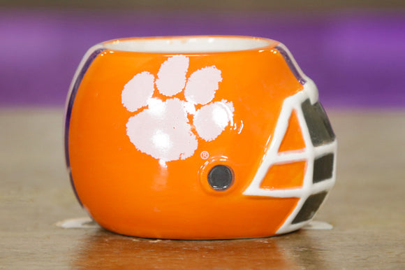 Clemson Tigers - Ceramic Helmet Caddy