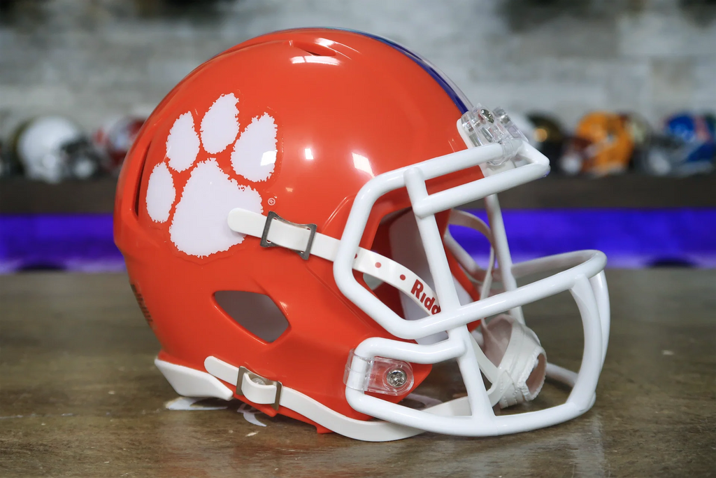clemson football helmet ebay for kids under 20 dollars Tigers College Collectible Mini | Picture Inside or get a Mini Helmet Hanger and put them on the wall! Vintage Cincinnati Bengals Helmet Phone