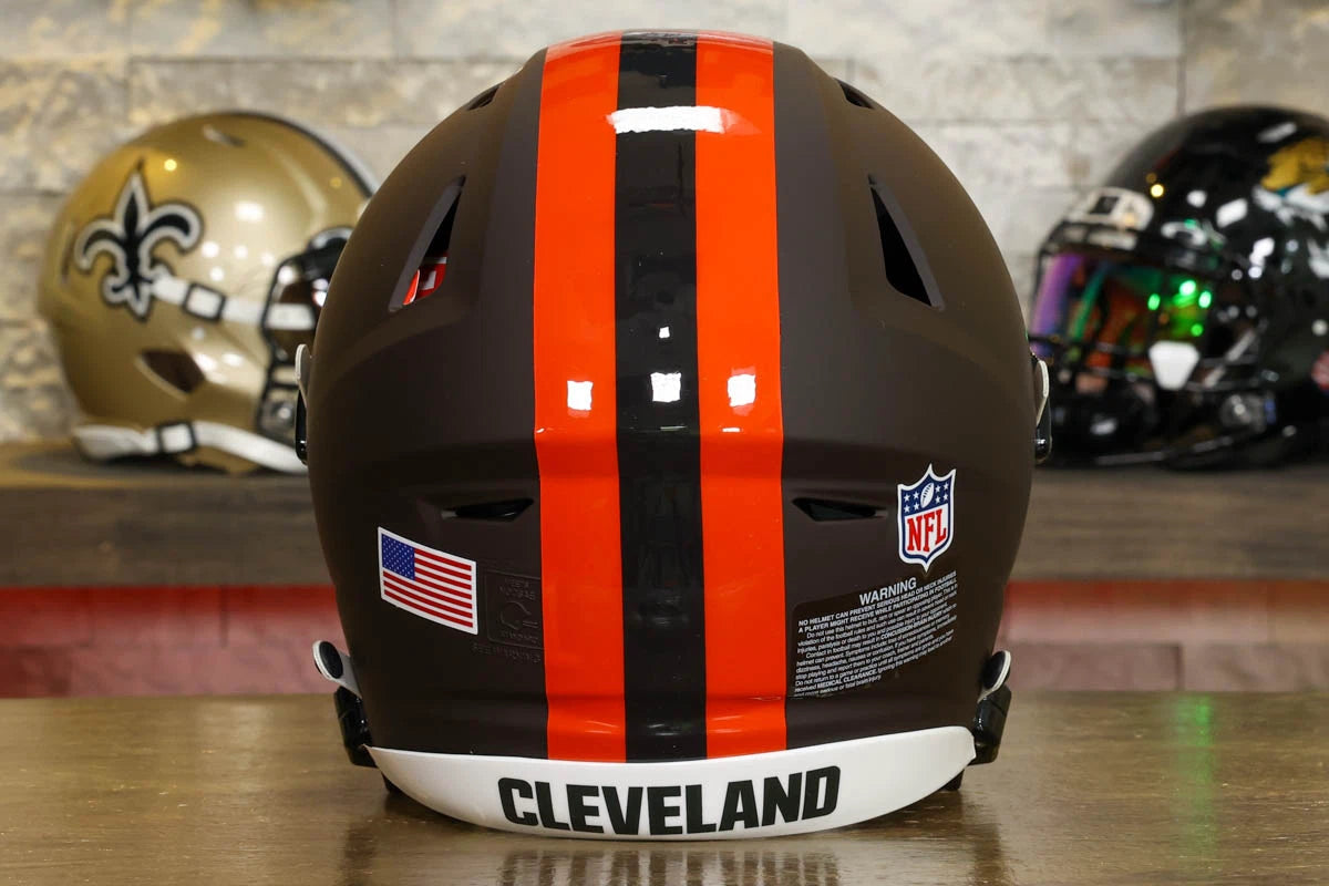 Cleveland Browns Riddell SpeedFlex Helmet - Alpha Dawg Alternate