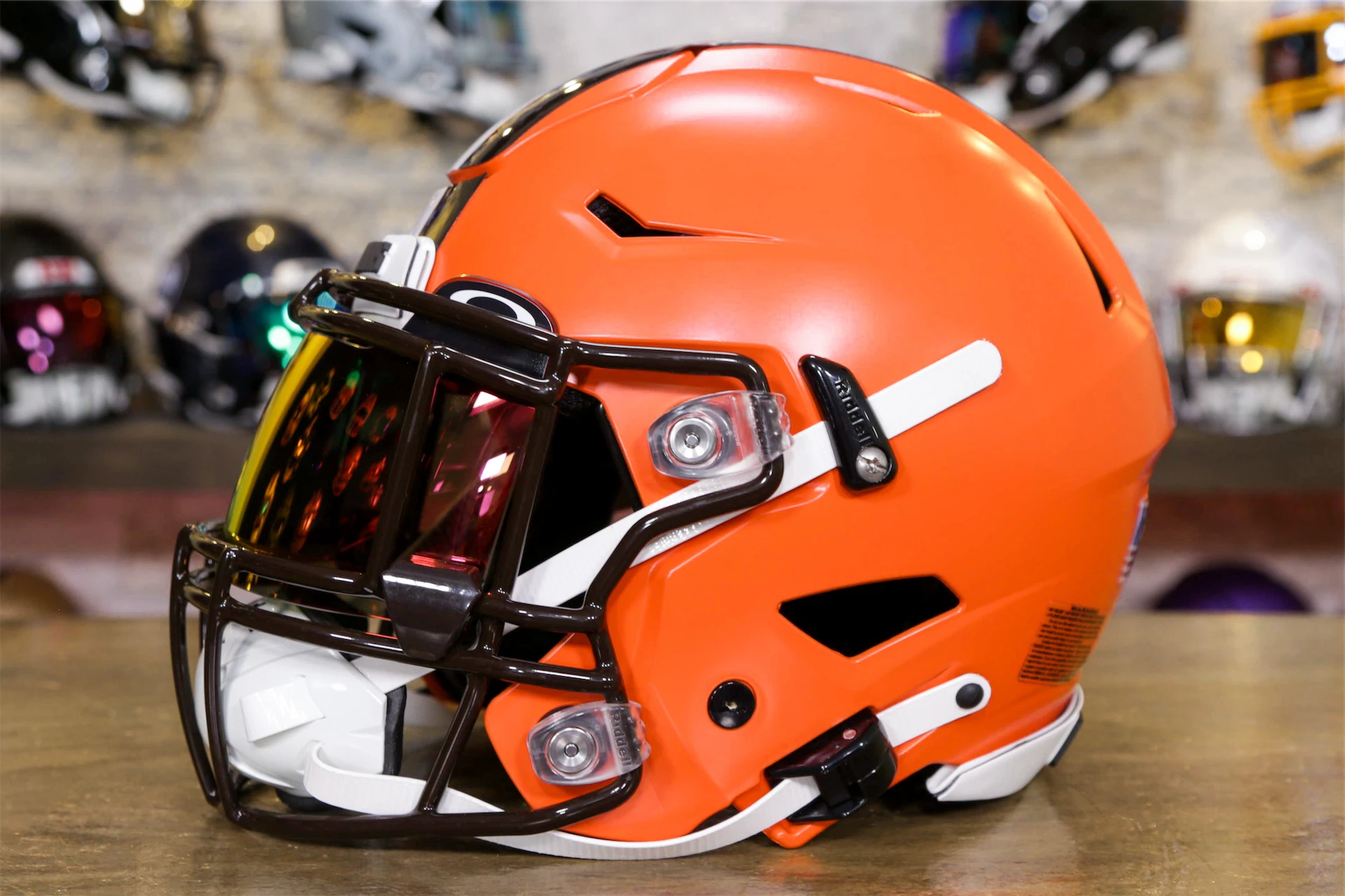browns new football helmet Cleveland Browns Riddell SpeedFlex Helmet