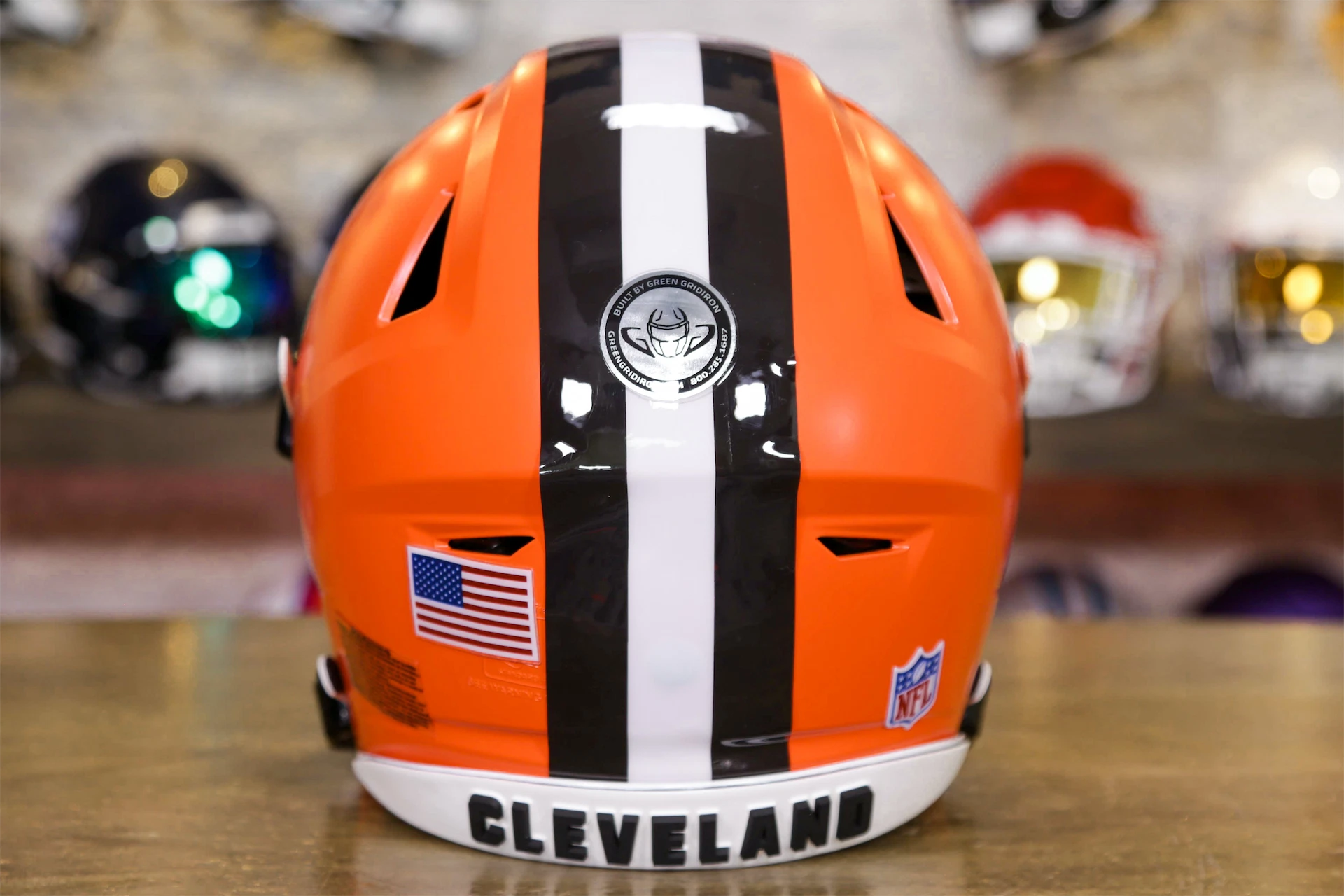 cleveland browns motorcycle helmet Cleveland Browns Riddell SpeedFlex Helmet