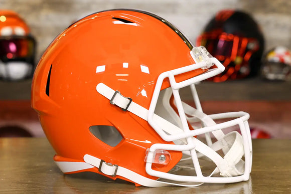 Cleveland Browns Riddell Speed Display Helmet 1975-2005 Throwback