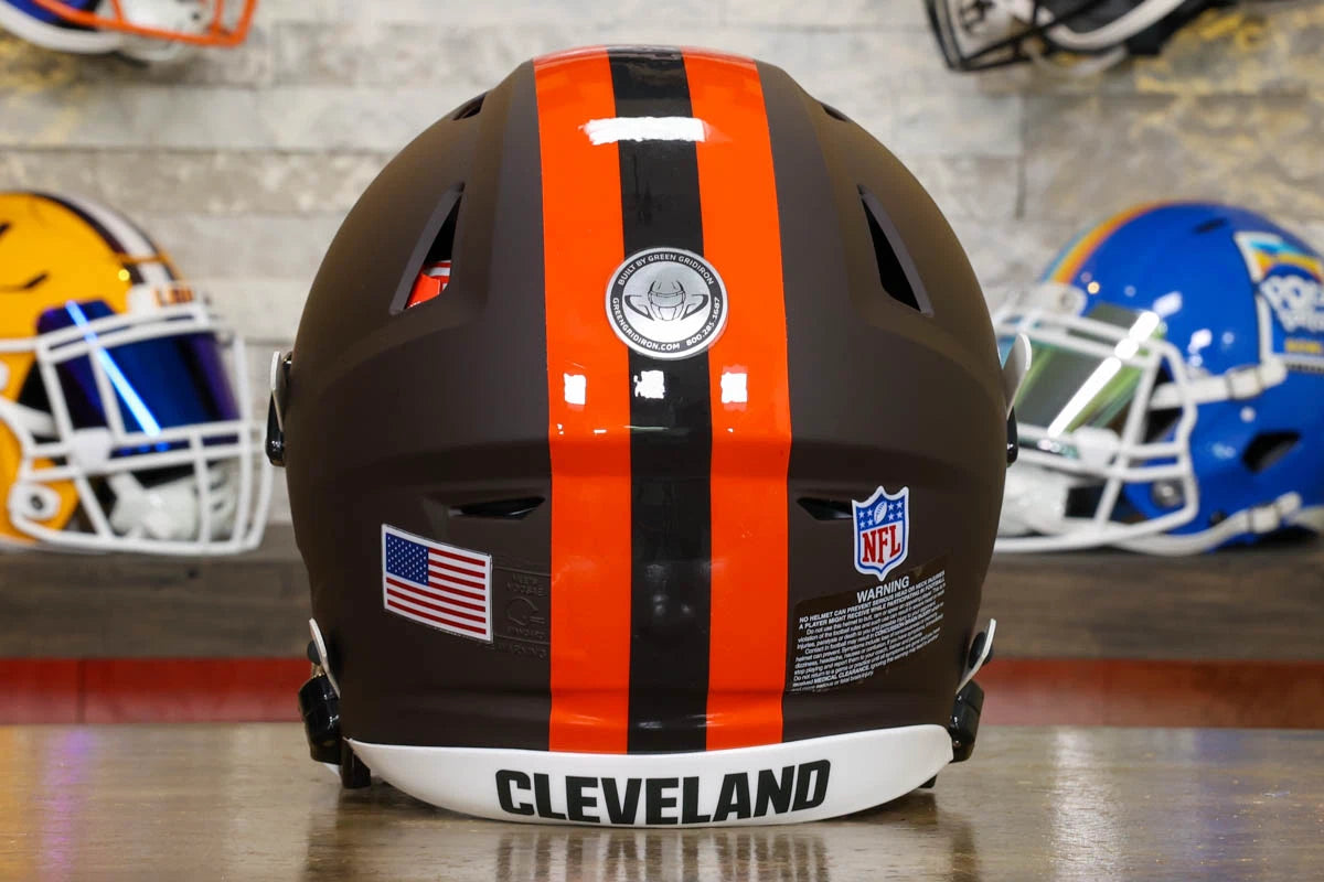 cleveland browns helmet motorcycle Cleveland Browns Riddell SpeedFlex Helmet
