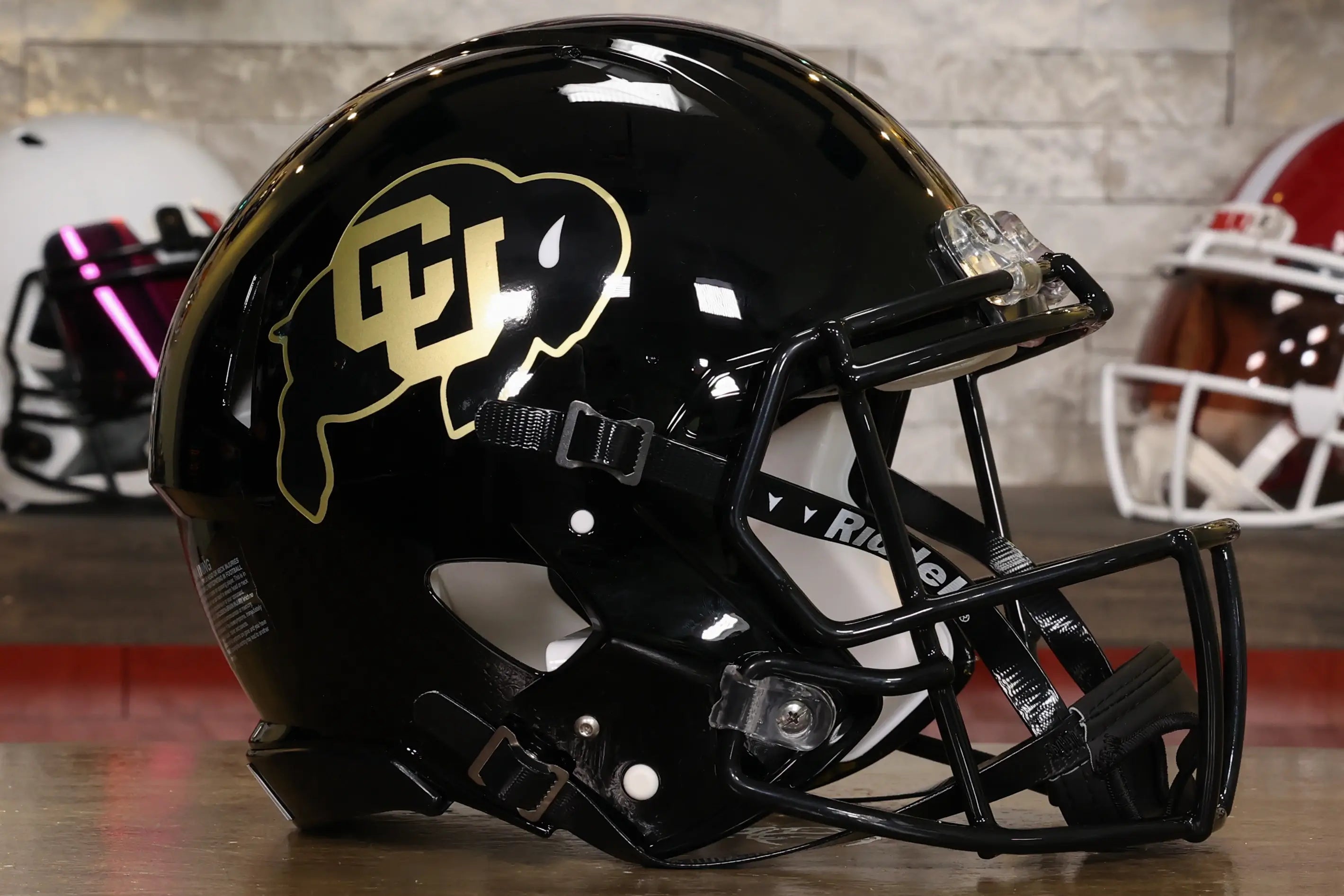 colorado buffaloes football helmets NCAA Helmet Mini Speed, One Size, Team Color : Sports & Outdoors Riddell Colorado Buffaloes Chrome Buffalo