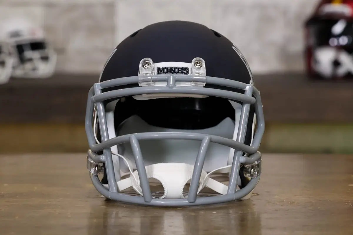 colorado school of mines football helmet Colorado School of Mines Orediggers Speed Mini Helmet