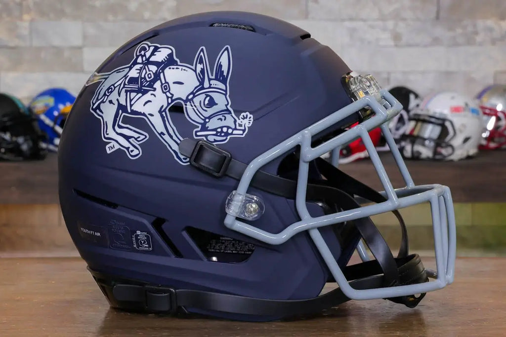 Colorado School of Mines Orediggers F7 Air Authentic Helmet – Green Gridiron, Inc