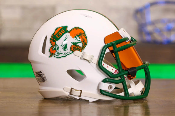 colorado state rams football helmet Colorado State Rams Riddell Speed Mini Helmet