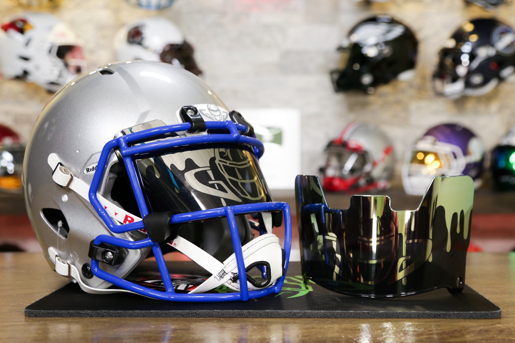 GG Liquid Drip Visors – Green Gridiron,