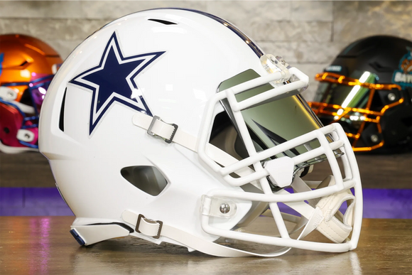 Dallas Cowboys Riddell Speed Display Helmet - GG Edition
