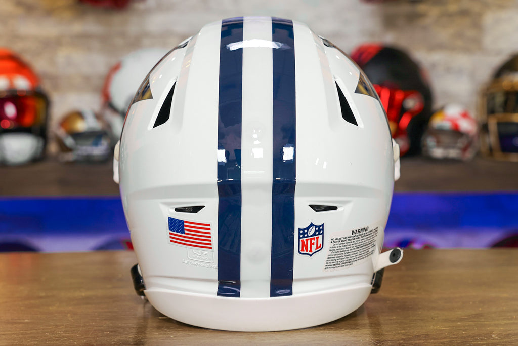 custom motorcycle helmets dallas Helmet Cover - Zombie Custom Riddell Speed Dallas Cowboys