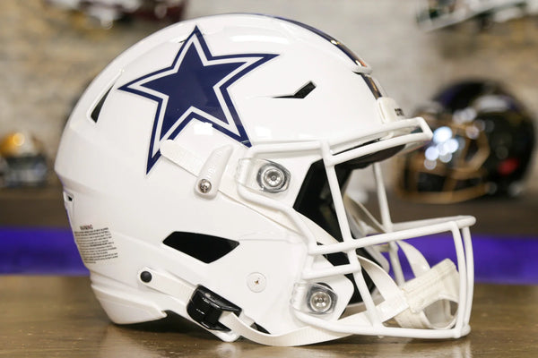 Dallas Cowboys Riddell SpeedFlex Helmet - White Alternate – Green