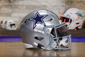 Dallas Cowboys Riddell SpeedFlex Mid-Size Helmet – Green Gridiron