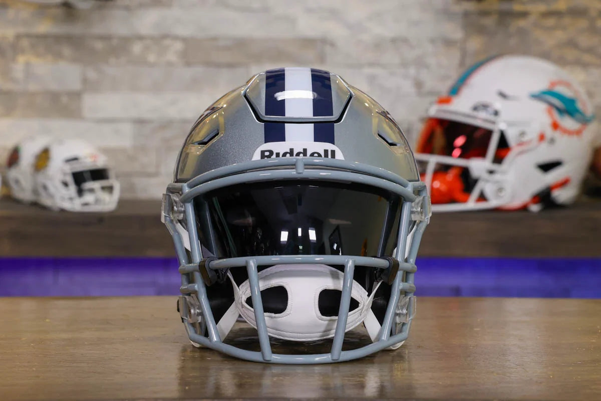 Dallas Cowboys Riddell SpeedFlex Mid-Size Helmet – Green Gridiron Dallas Cowboys Riddell SpeedFlex Mid-Size Helmet – Green Gridiron