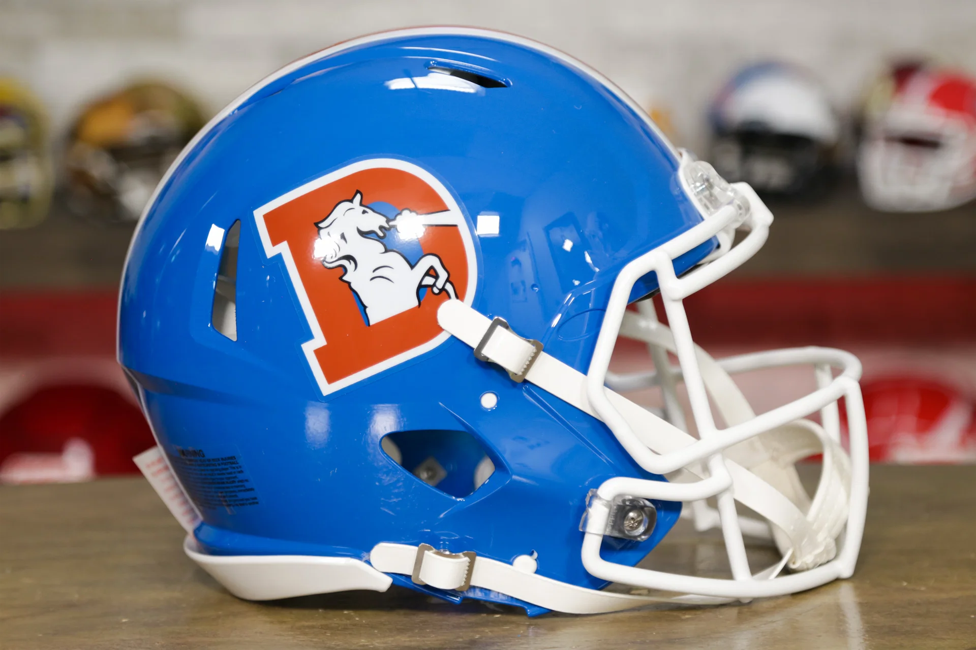 Denver Broncos Riddell Speed Authentic Helmet