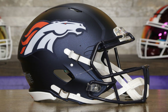 Casco Auténtico Riddell Speed ​​de los Denver Broncos