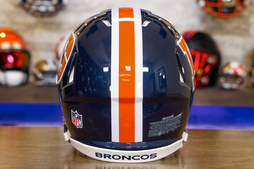 Bocos Color Code Denver Broncos Riddell Speed Authentic Helmet - Color Rush – Green ...
