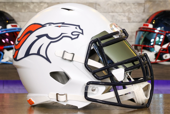 Denver Broncos Riddell Speed Display Helmet - GG Edition 02567