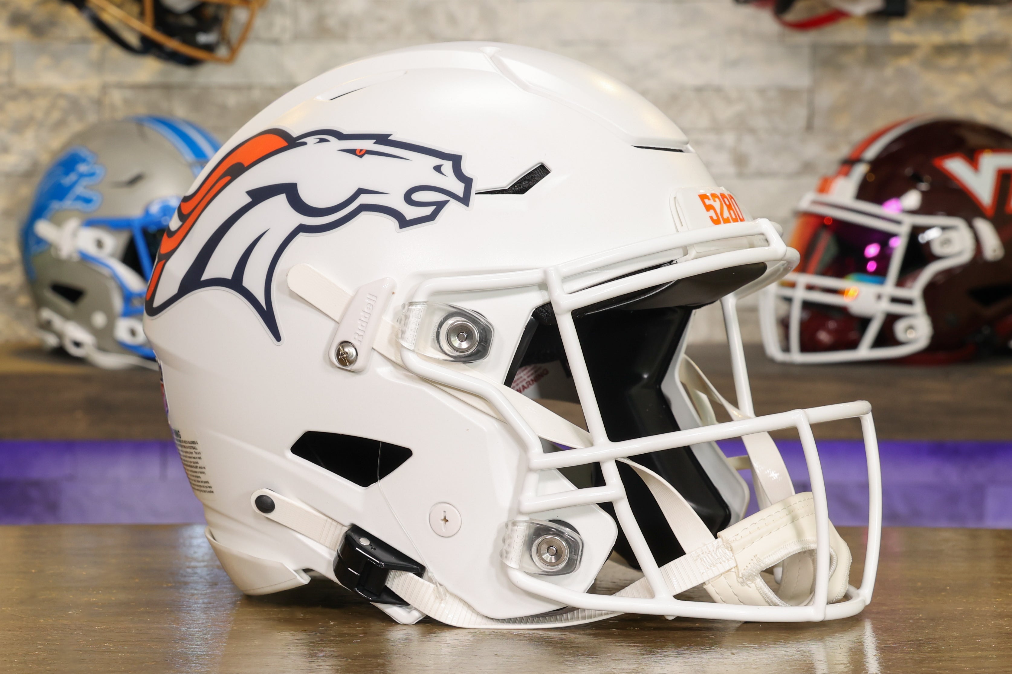 Denver Broncos Riddell SpeedFlex Helmet Denver Broncos Riddell SpeedFlex Helmet