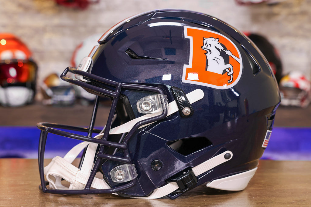 Denver Broncos Riddell SpeedFlex Helmet - Color Rush – Green Gridiron, Inc.