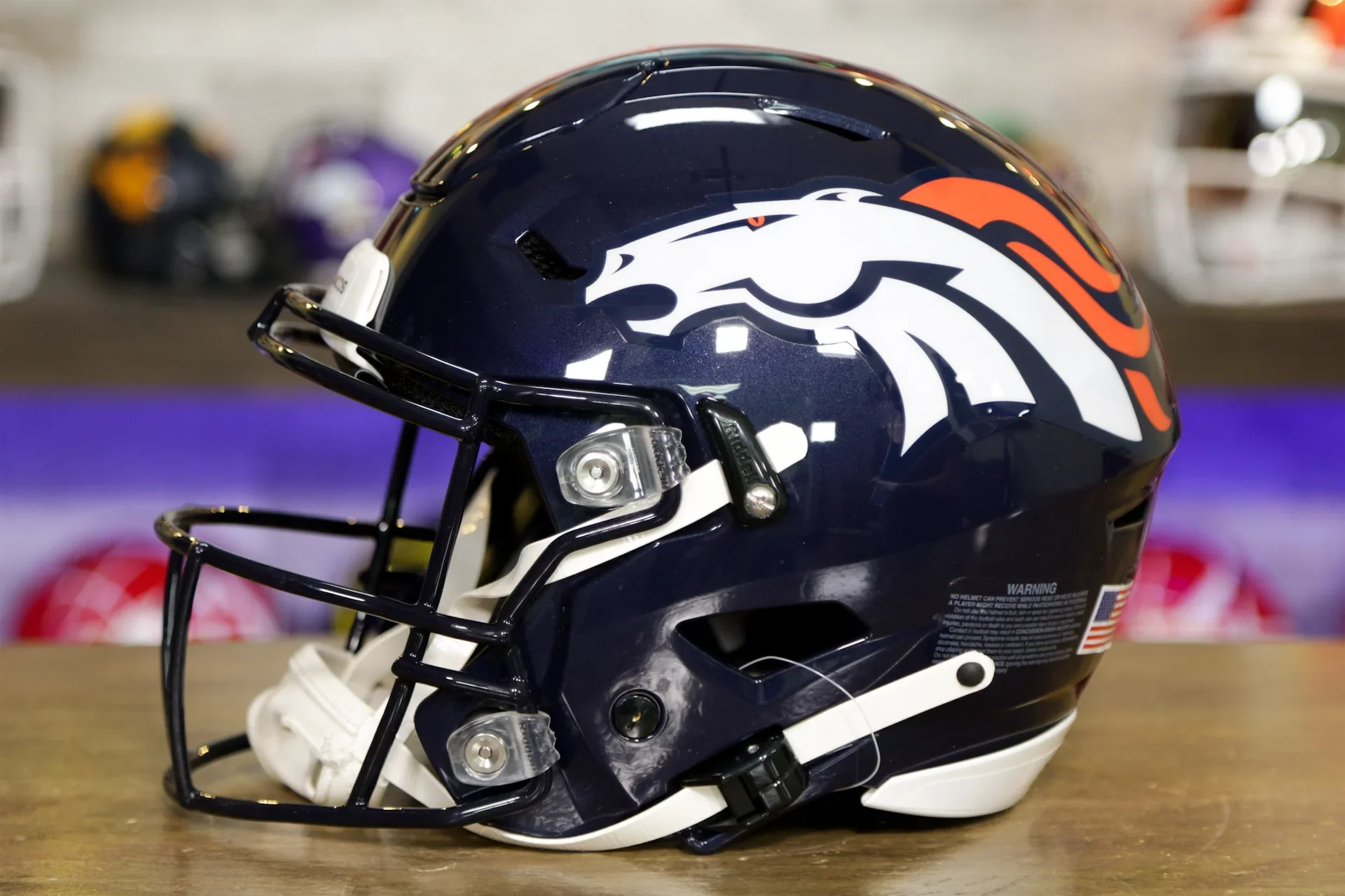 Riddell デンバー・ブロンコス ヘルメット Denver Broncos Riddell SpeedFlex Helmet - 1997-2023 Throwback