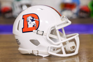 Denver Broncos Riddell Speed Mini Helmet - Alternate