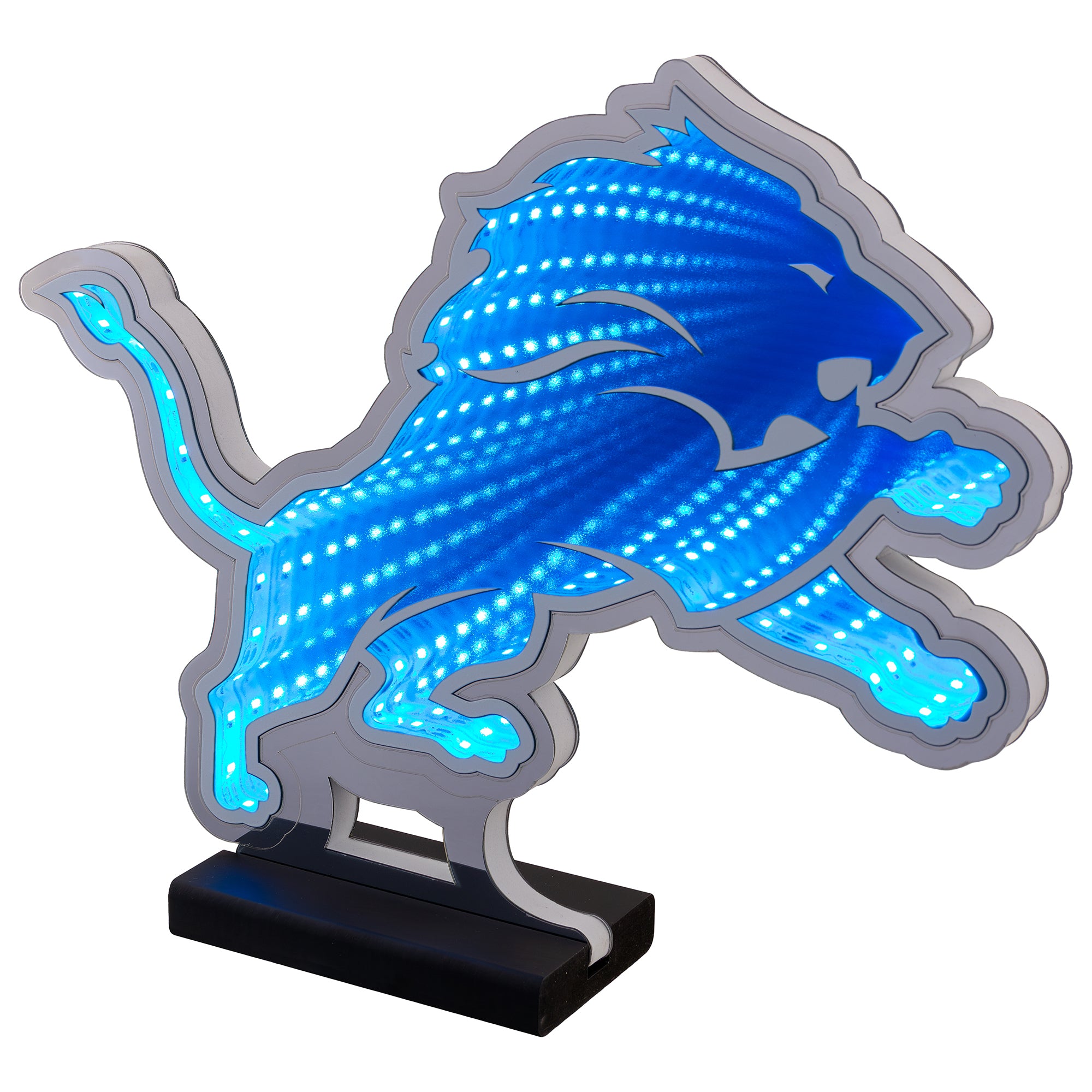 NFL LED Infinity Logo Light - Detroit Lions – Green Gridiron, Inc.