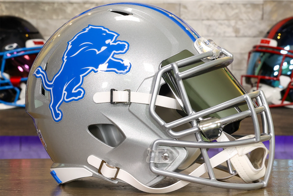 Detroit Lions Riddell Speed Display Helmet - GG Edition