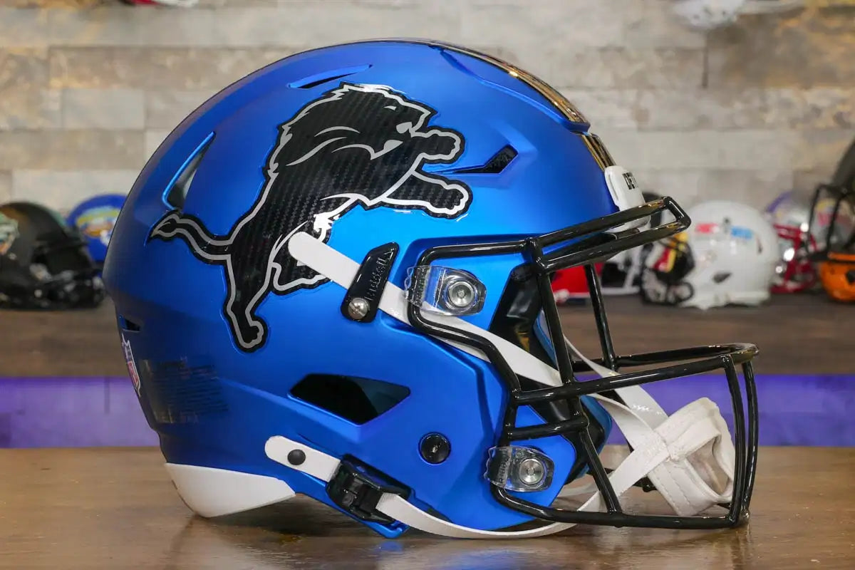 Detroit Lions Riddell SpeedFlex Helmet - Rivalries