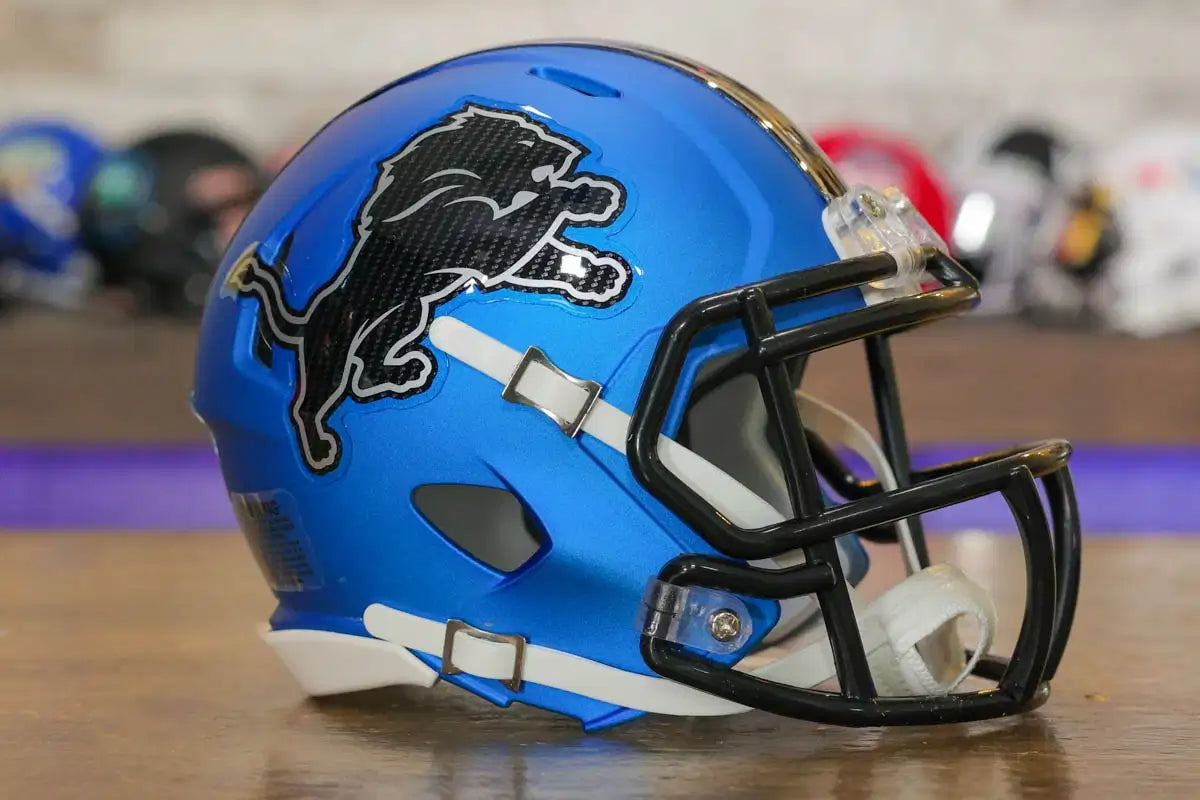 Detroit Lions Riddell Speed Mini Helmet - Rivalries
